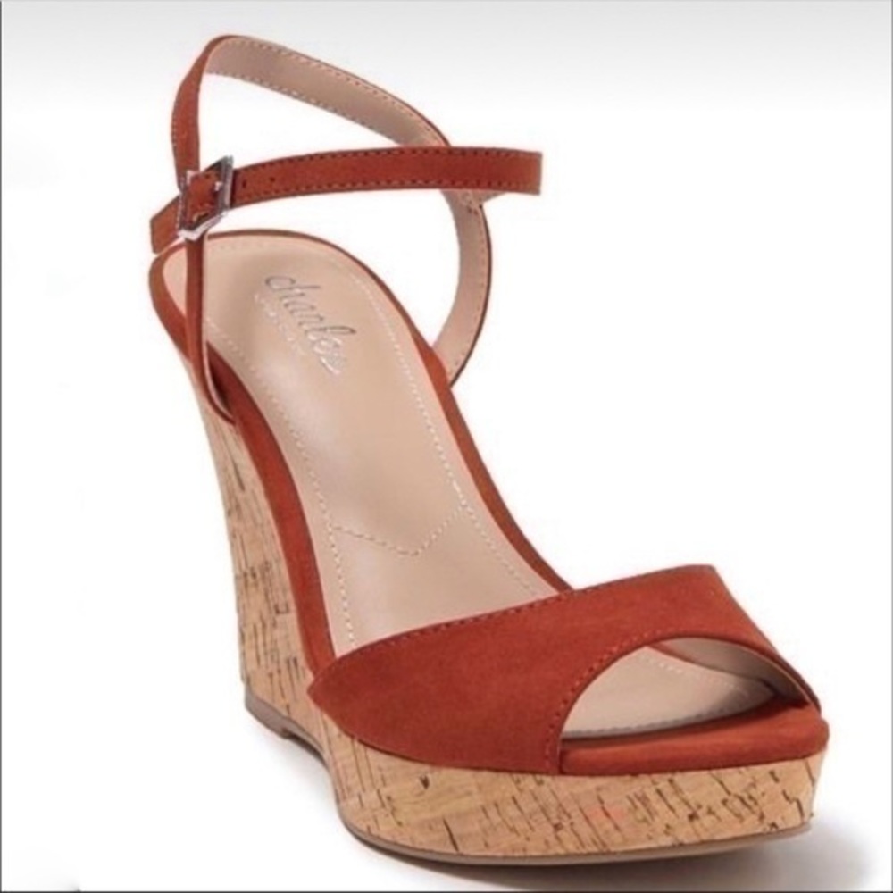 Charles David size 6 sandal wedges